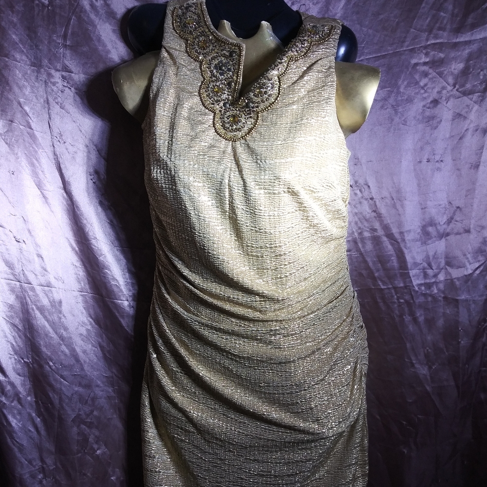 Gold Dress